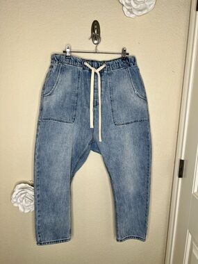 One Teaspoon Shabby Kingpin Jeans Small Salty Dog Drop Crotch Boyfriend NWT